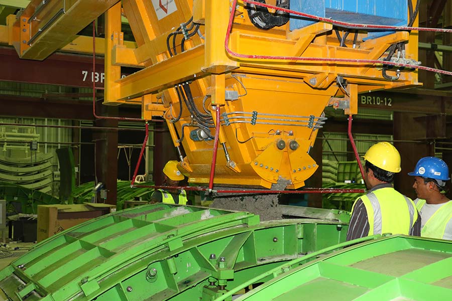 Metro-Tunnelsystem in Doha