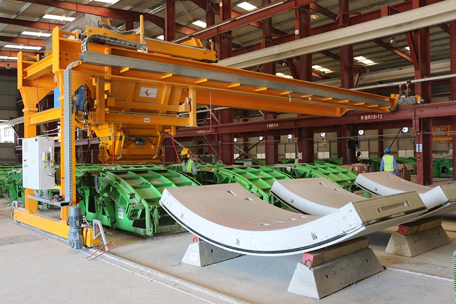 Metro-Tunnelsystem in Doha